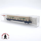 ♻️ 2da mano - Fleischmann vagón mercancias Van den Bosch ERP N escala 1:160