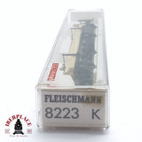 ♻️ 2da mano - Fleischmann 8223K vagón plataforma giratorio con troncos N escala 1:160