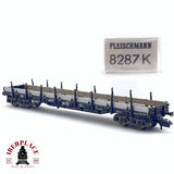 ♻️ 2da mano - Fleischmann 8287K vagón estacas DB N escala 1:160