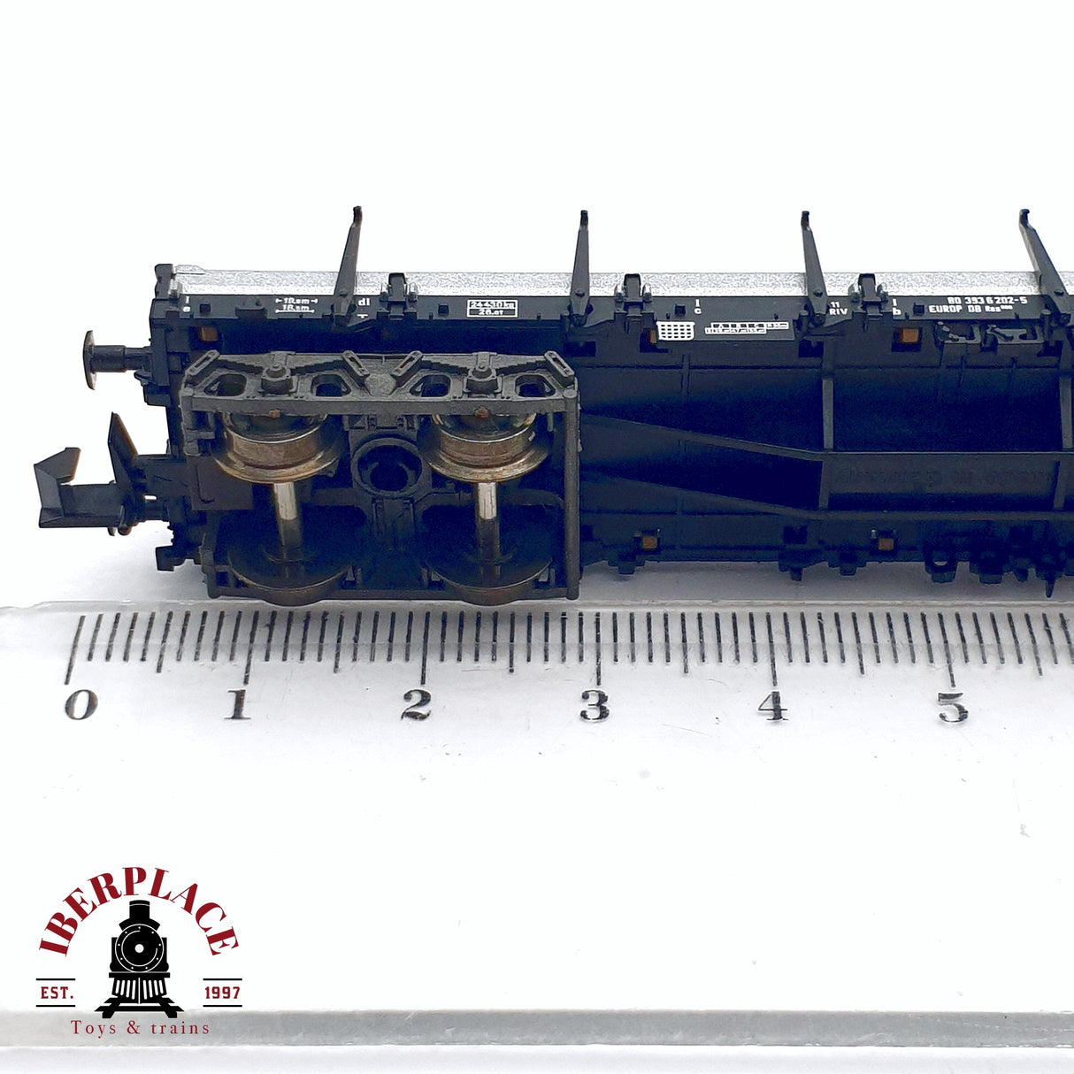 ♻️ 2da mano - Fleischmann 8287K vagón estacas DB N escala 1:160