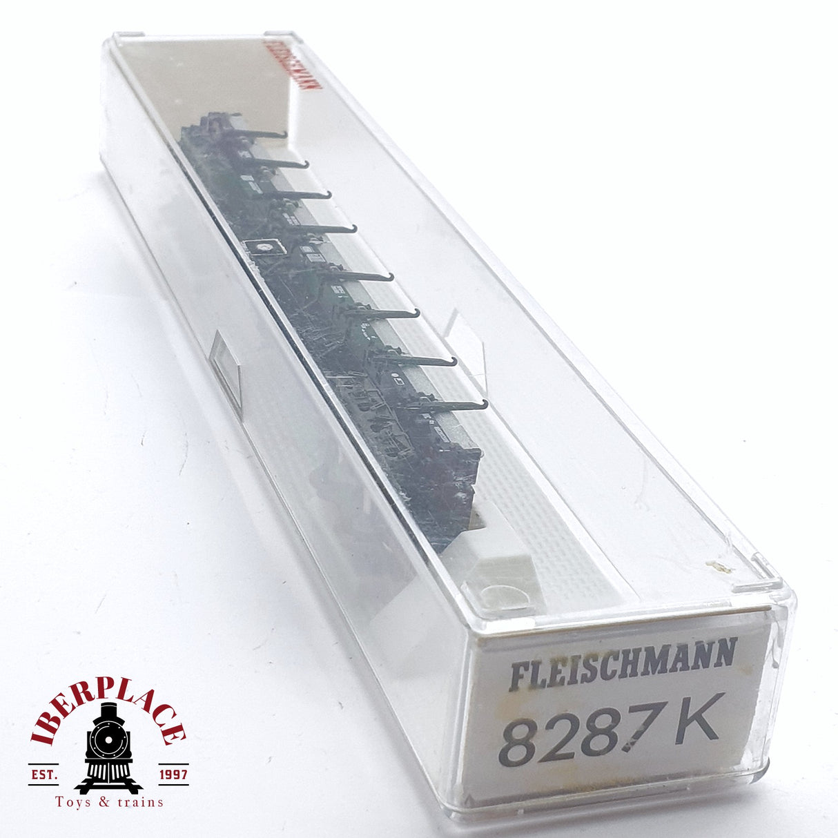 ♻️ 2da mano - Fleischmann 8287K vagón estacas DB N escala 1:160