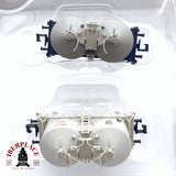 ♻️ 2da mano - Minitrix 15087 set de vagones silo AKW DB Época IV N escala 1:160