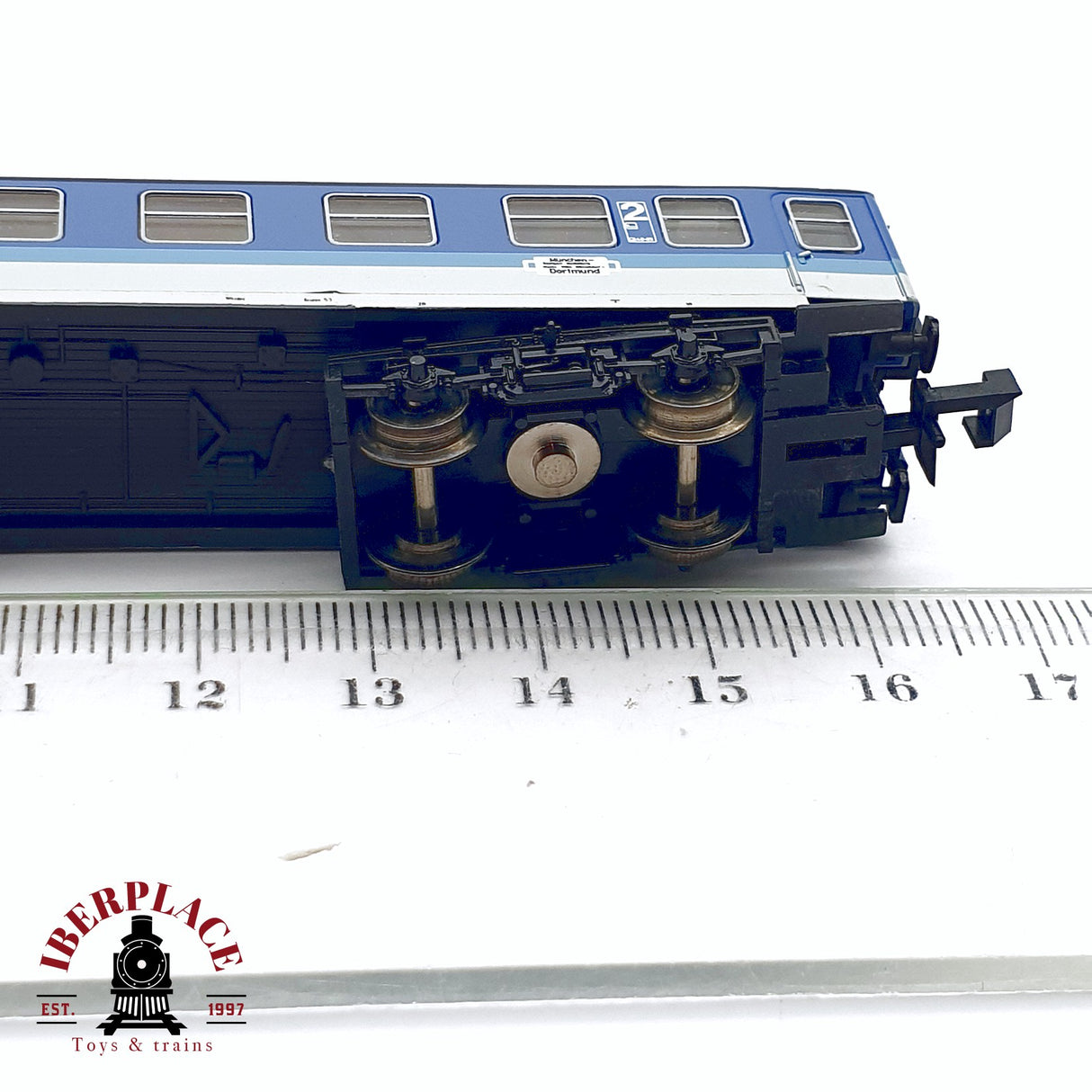 ♻️ 2da mano - Minitrix 13191 vagón pasajeros DB clase 2 N escala 1:160