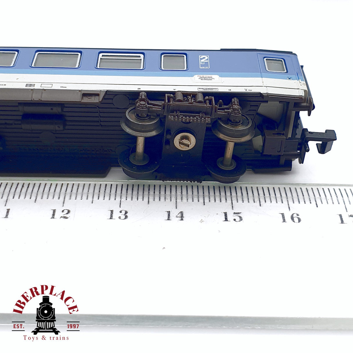 ♻️ 2da mano - Fleischmann 8672K vagón pasajeros DB clase 2 N escala 1:160