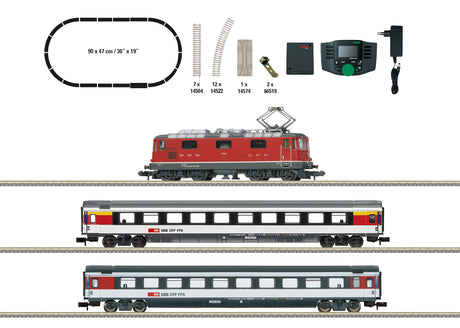 Minitrix 11167 – Set de iniciación EC SBB – N 1:160 · Foto del fabricante