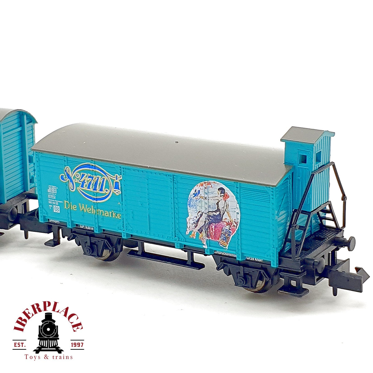 ♻️ Arnold Set 2 Vagones Cerrados 4711 Echt Kolnisch Wasser DRG Ep II escala N 1:160