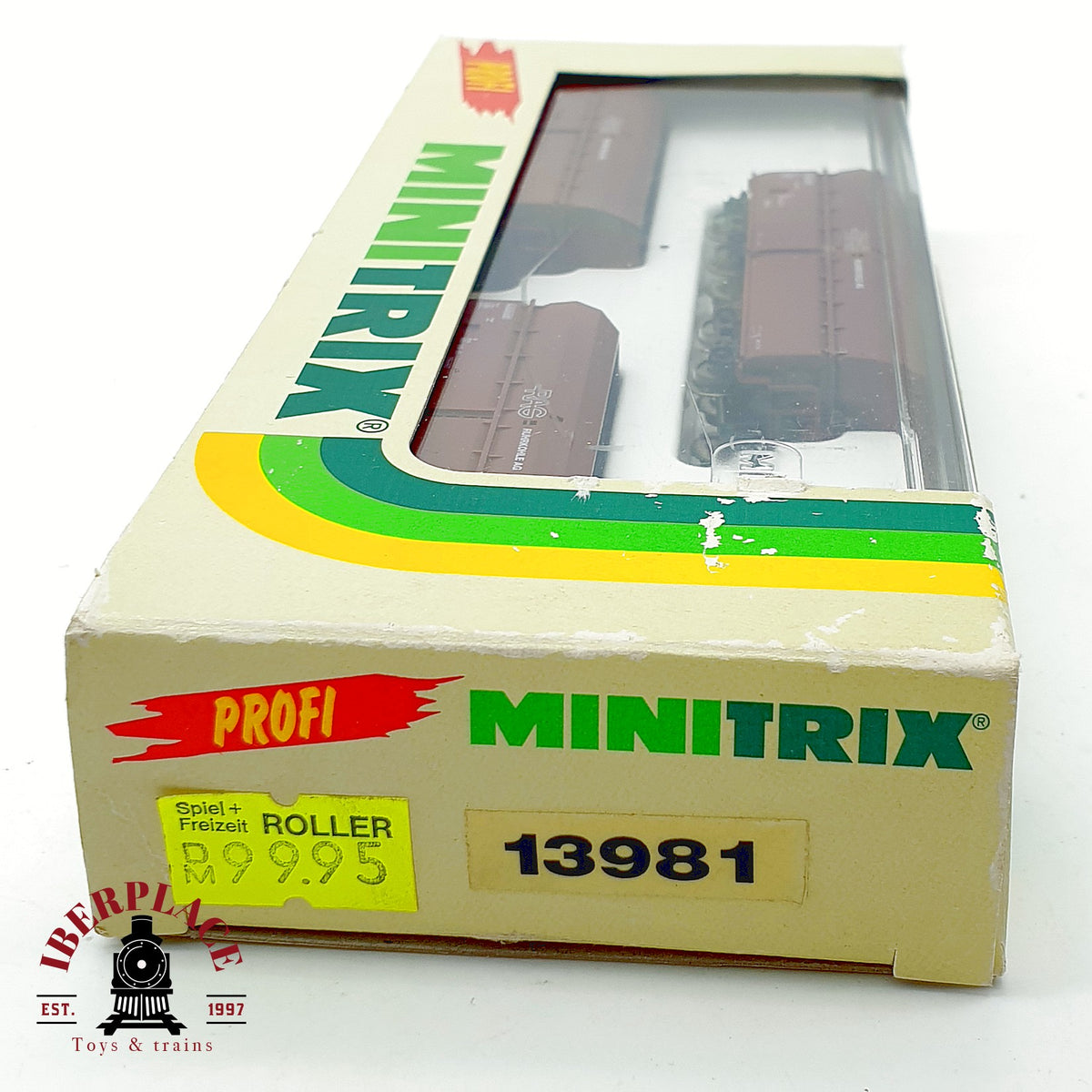 ♻️ Minitirx 13981 Set vagones tolva RAG Ruhrkohle AG DB Ep IV escala N 1:160