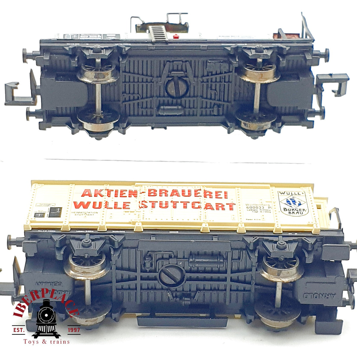 ♻️  Arnold 7005 Set 2 Vagones Cervezero y Cisterna Garita KWStE Ep I escala N 1:160