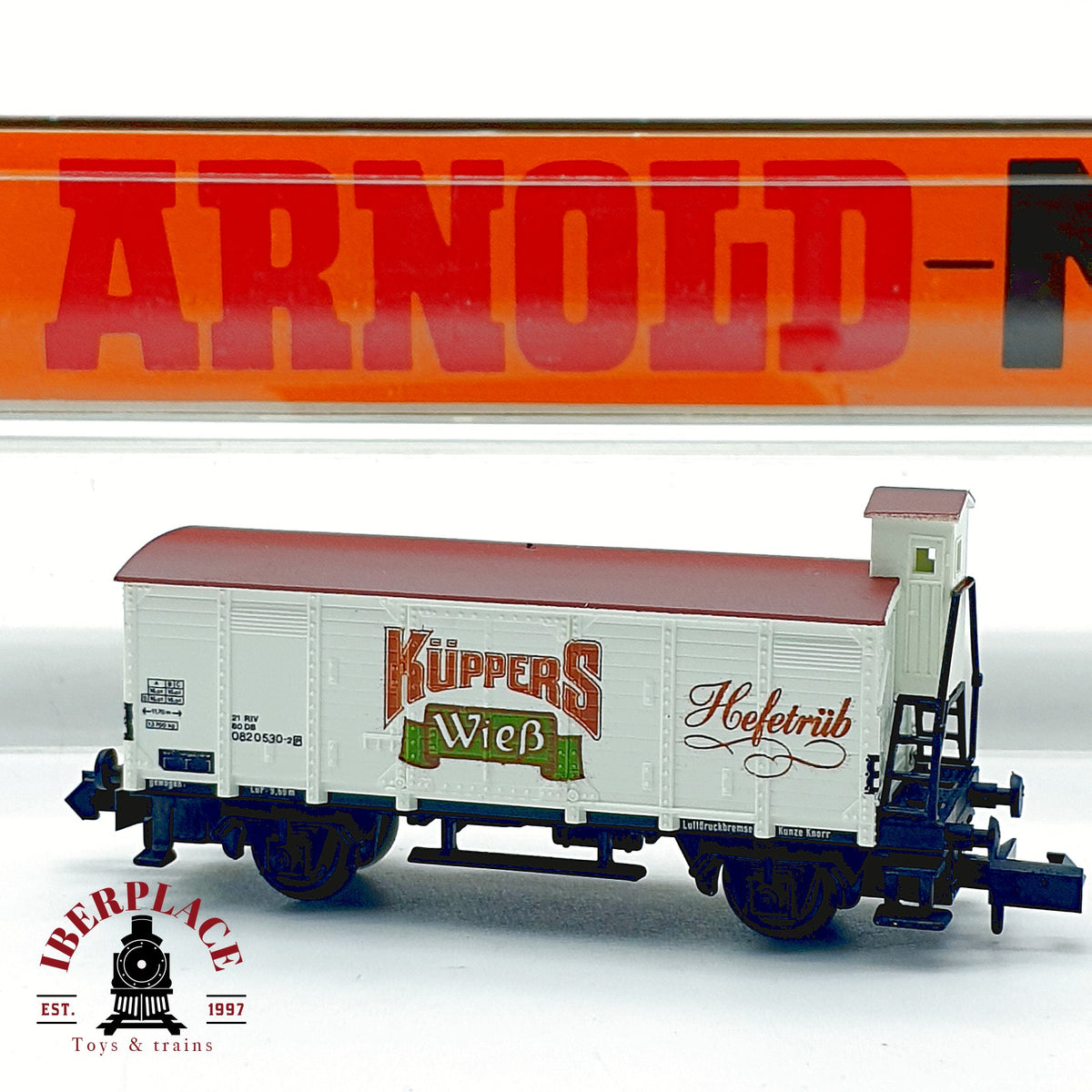 ♻️ Arnold 4283 Vagon cervecero garita Koppers Wiess Hefetrub DB Ep IV escala N 1:160