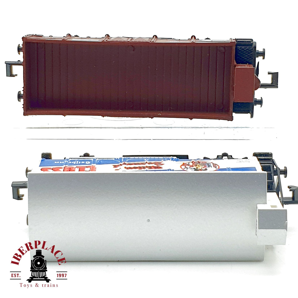 ♻️  Arnold 70003 Set 2 Vagones Cervezero Cluss y Borde Alto KWStE Ep I escala N 1:160