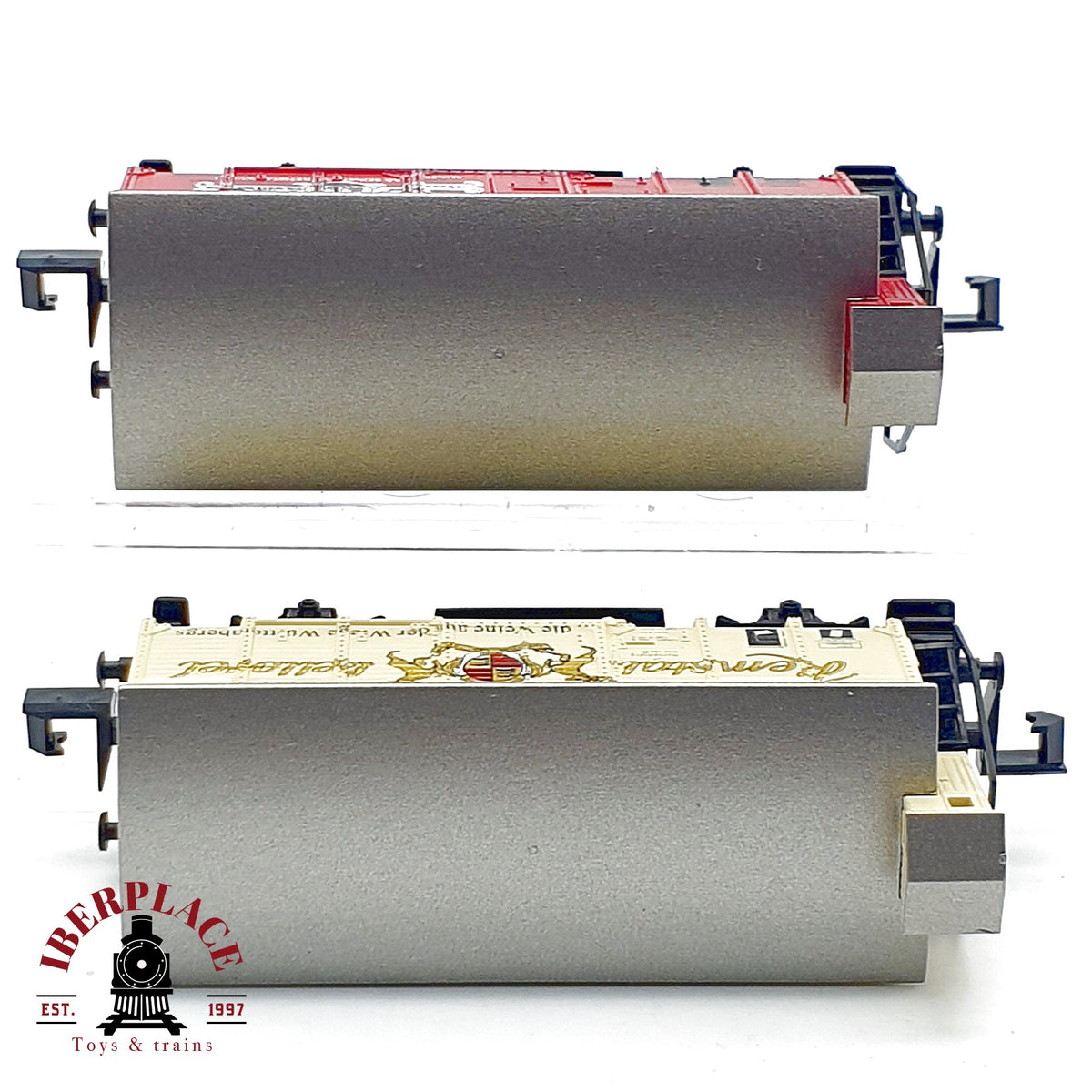 ♻️ Arnold 50-001 set 2 Vagones Remstal Sprudel y Remstal Kellerei Garita escala N 1:160