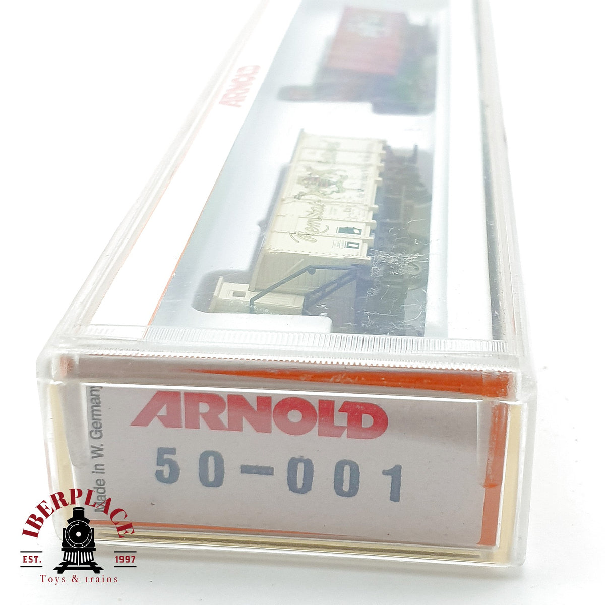♻️ Arnold 50-001 set 2 Vagones Remstal Sprudel y Remstal Kellerei Garita escala N 1:160