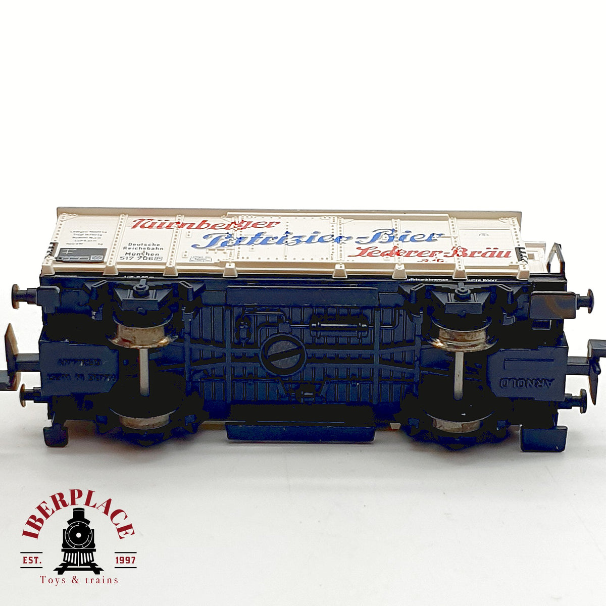 ♻️ Arnold 4255 Vagon cervecero garita Nurnberger Patrizier Bier DRG Ep II escala N 1:160