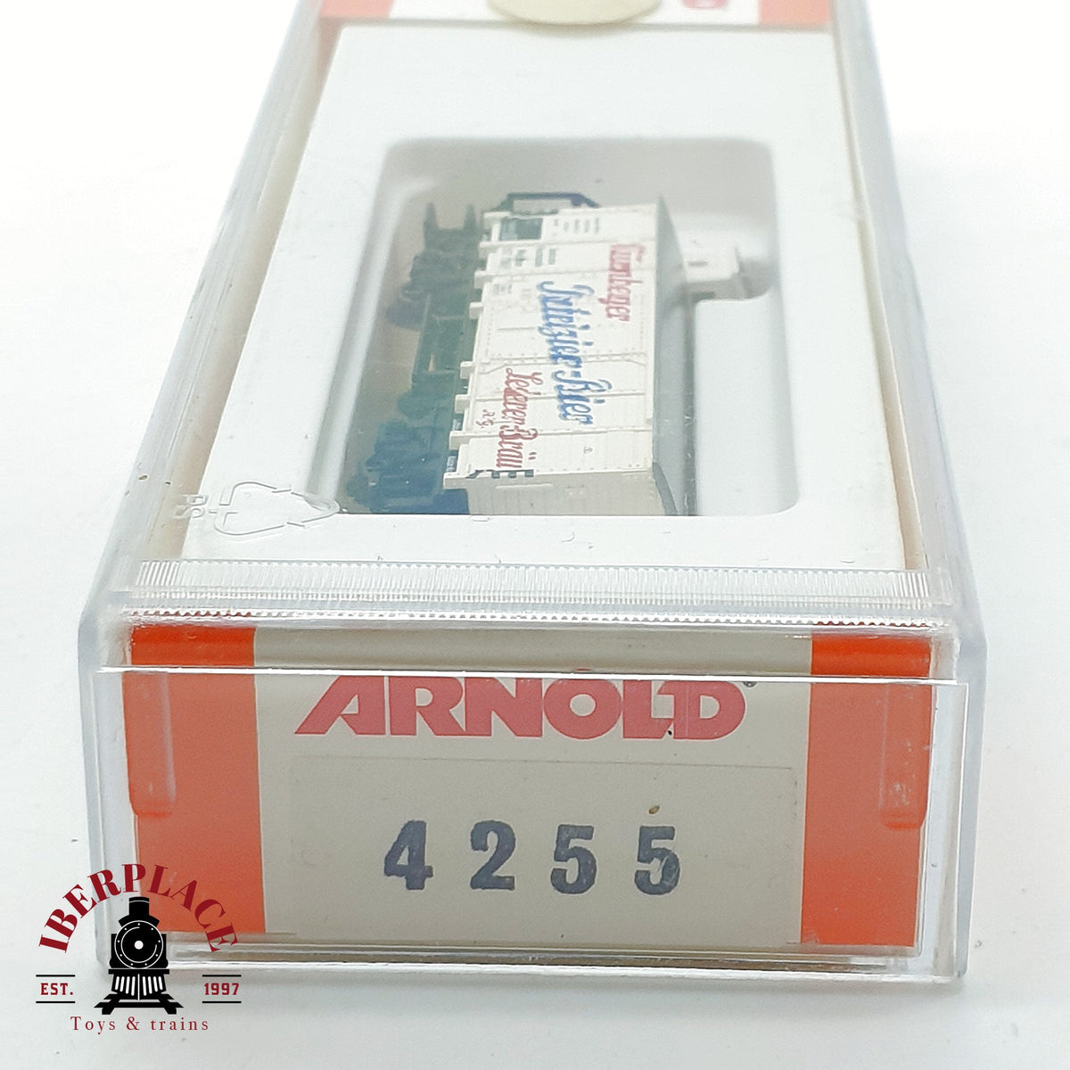 ♻️ Arnold 4255 Vagon cervecero garita Nurnberger Patrizier Bier DRG Ep II escala N 1:160
