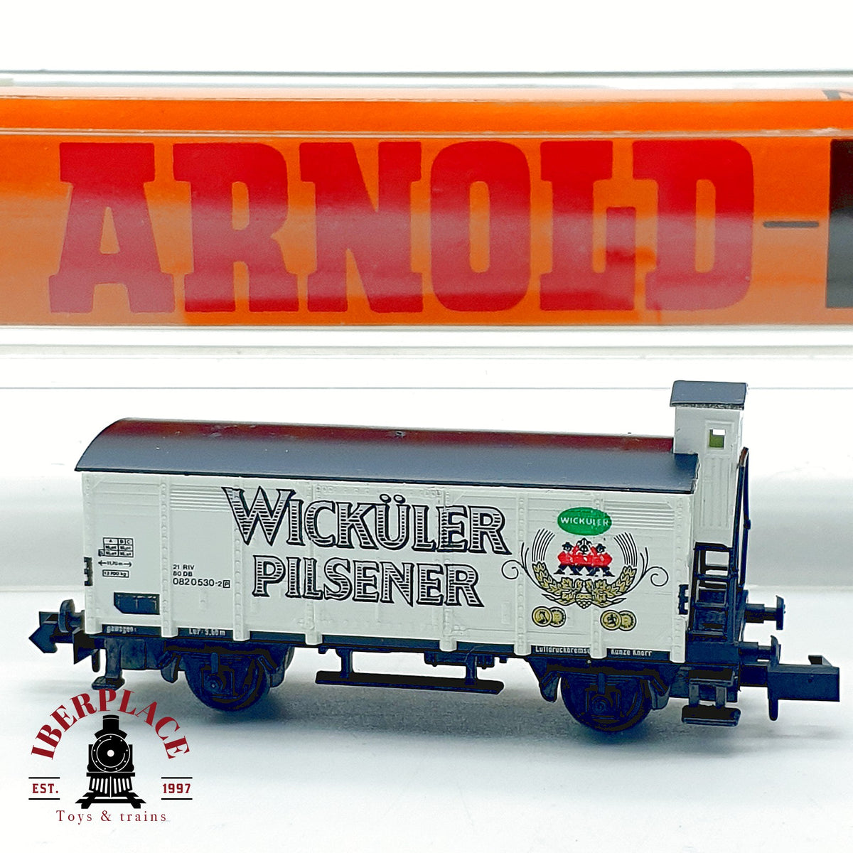 ♻️ Arnold 4287 Vagón cervecero garita Wickuler Pilsener DB Ep IV escala N 1:160