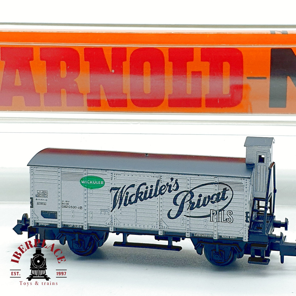 ♻️ Arnold 4285 Vagon cervecero garita Wickulers Privat Pils DB Ep IV escala N 1:160
