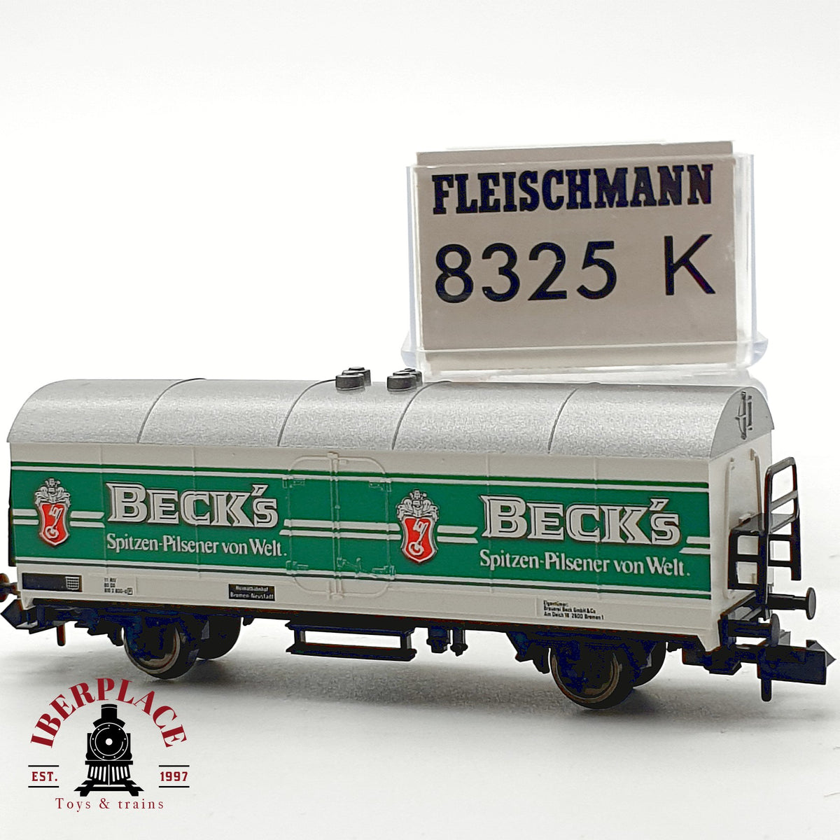 ♻️ Fleischmann 8325 K Vagon cervecero Becks Spitzen Pilsener DB Ep IV escala N 1:160