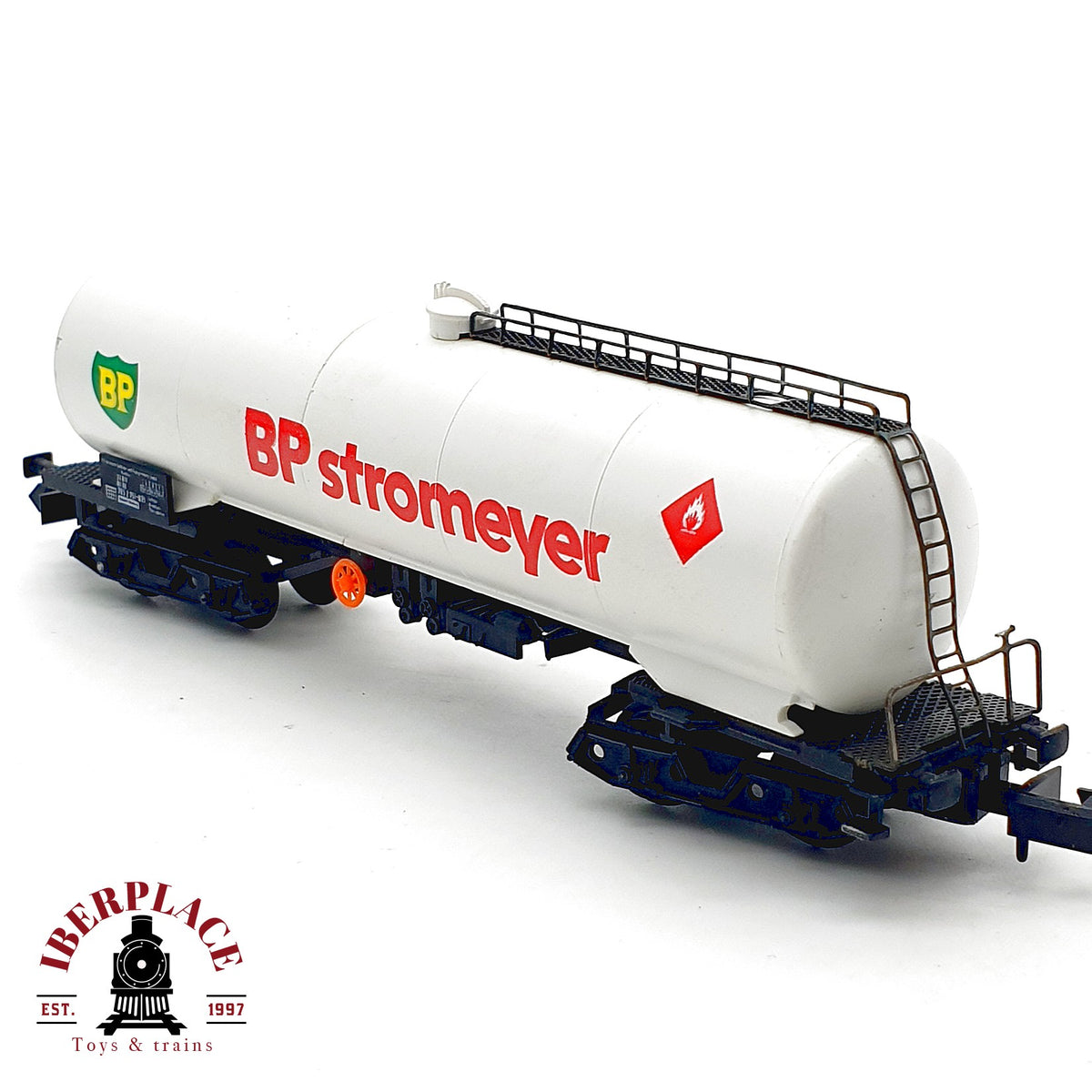 ♻️ Arnold 4374 Vagón Cisterna 4 Ejes BP Stromeyer DB Ep IV escala N 1:160