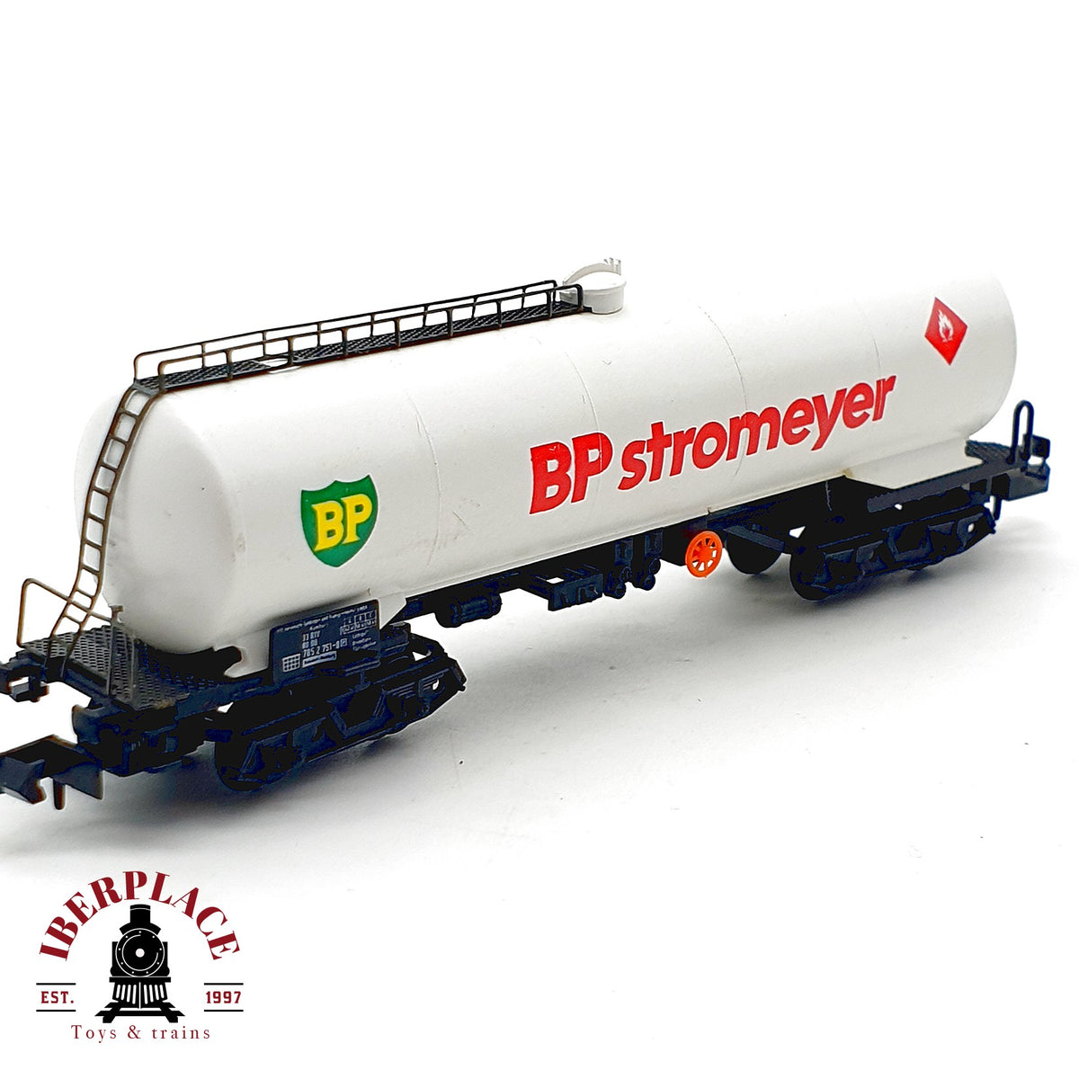 ♻️ Arnold 4374 Vagón Cisterna 4 Ejes BP Stromeyer DB Ep IV escala N 1:160