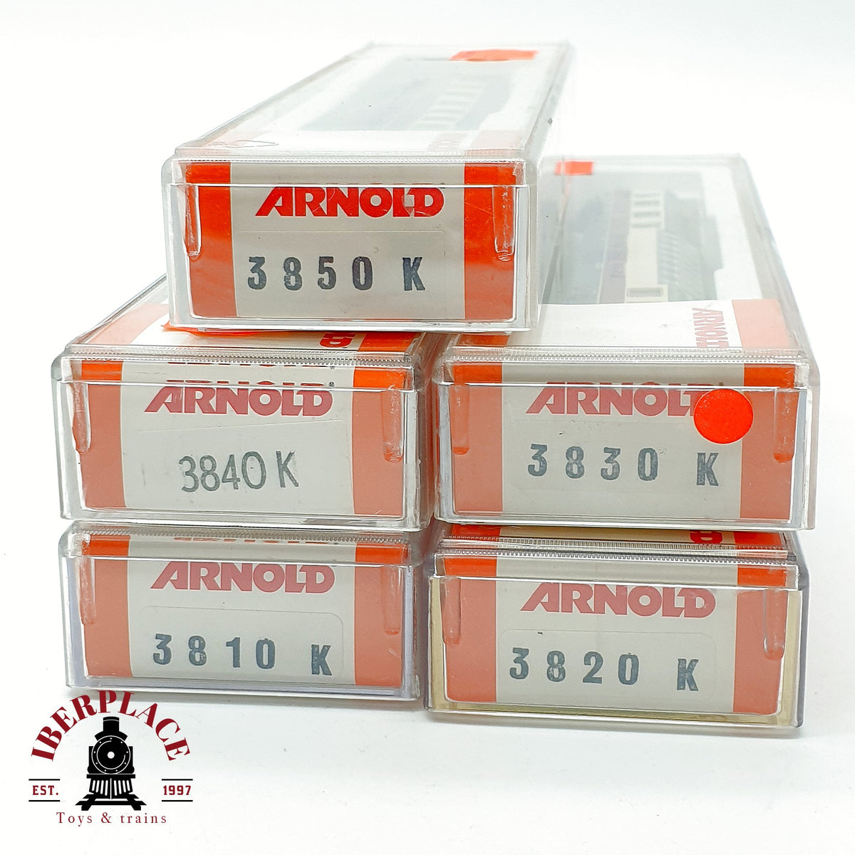 ♻️ Arnold 5x vagones TEE InterCity Panorama DSG DB Ep III IV escala N 1:160