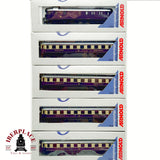 ♻️ Arnold 5801 5802 5803 Set 5x vagones Rheingold DRG Ep II escala N 1:160