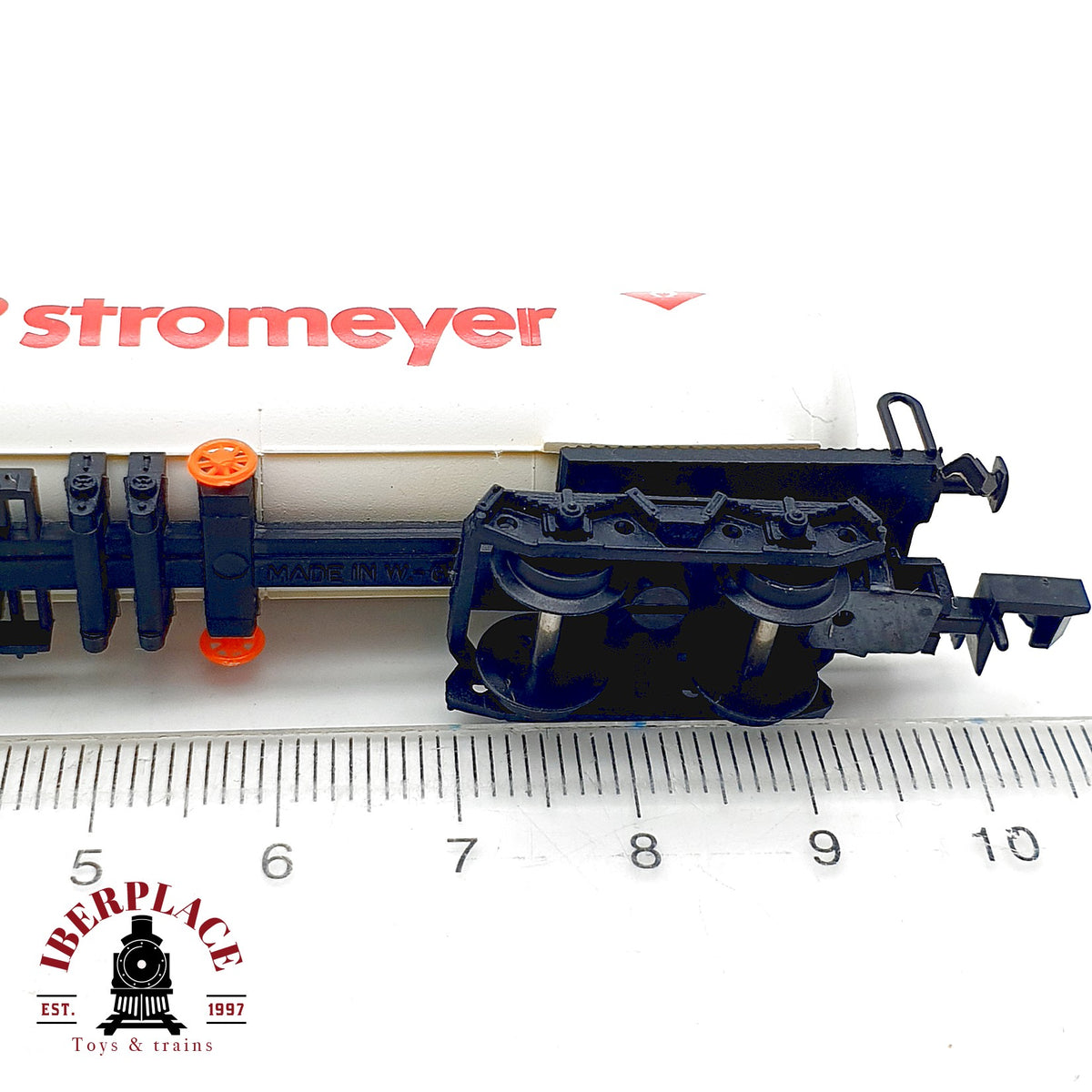 ♻️ Arnold 4374 Vagón Cisterna 4 Ejes BP Stromeyer DB Ep IV escala N 1:160