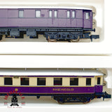 ♻️ Arnold 5801 5802 5803 Set 5x vagones Rheingold DRG Ep II escala N 1:160