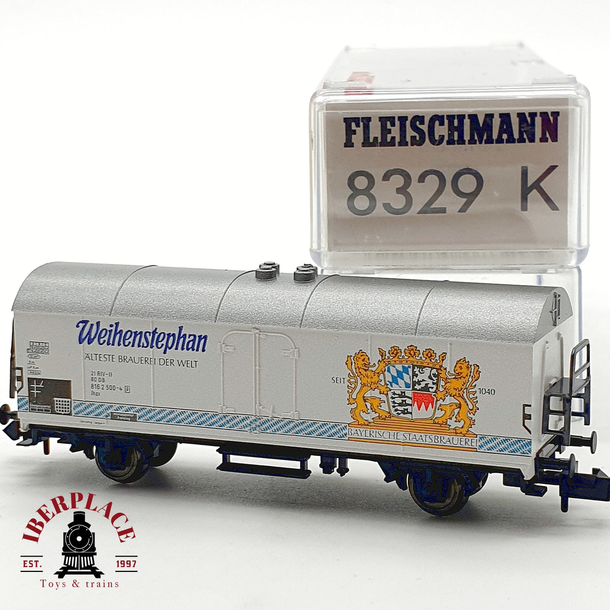 ♻️ Fleischmann 8329K Vagon cervecero Weihenstephan DB Ep IV escala N 1:160