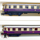 ♻️ Arnold 5801 5802 5803 Set 5x vagones Rheingold DRG Ep II escala N 1:160