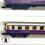 ♻️ Arnold 5801 5802 5803 Set 5x vagones Rheingold DRG Ep II escala N 1:160