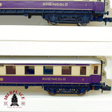 ♻️ Arnold 5801 5802 5803 Set 5x vagones Rheingold DRG Ep II escala N 1:160