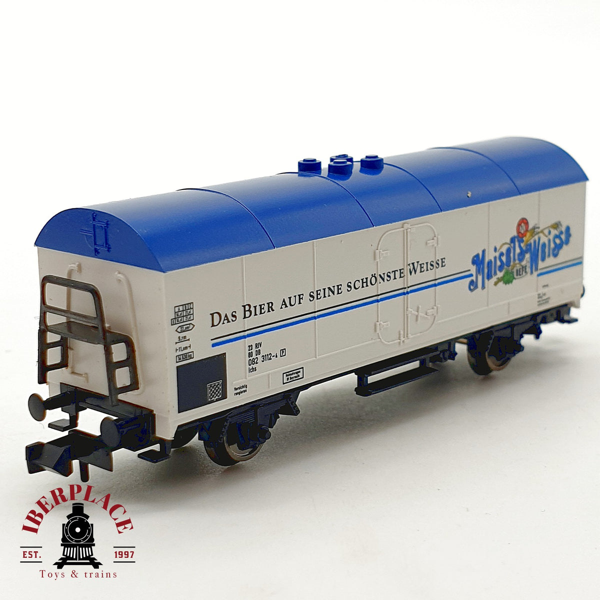 ♻️Fleischmann 8345 K Vagon cervecero Maisels Weisse DB Ep IV escala N 1:160