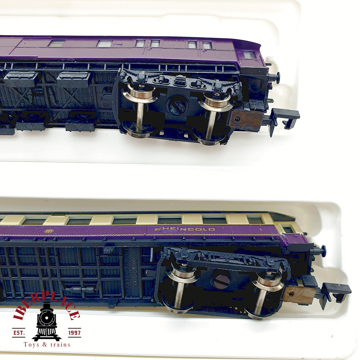♻️ Arnold 5801 5802 5803 Set 5x vagones Rheingold DRG Ep II escala N 1:160