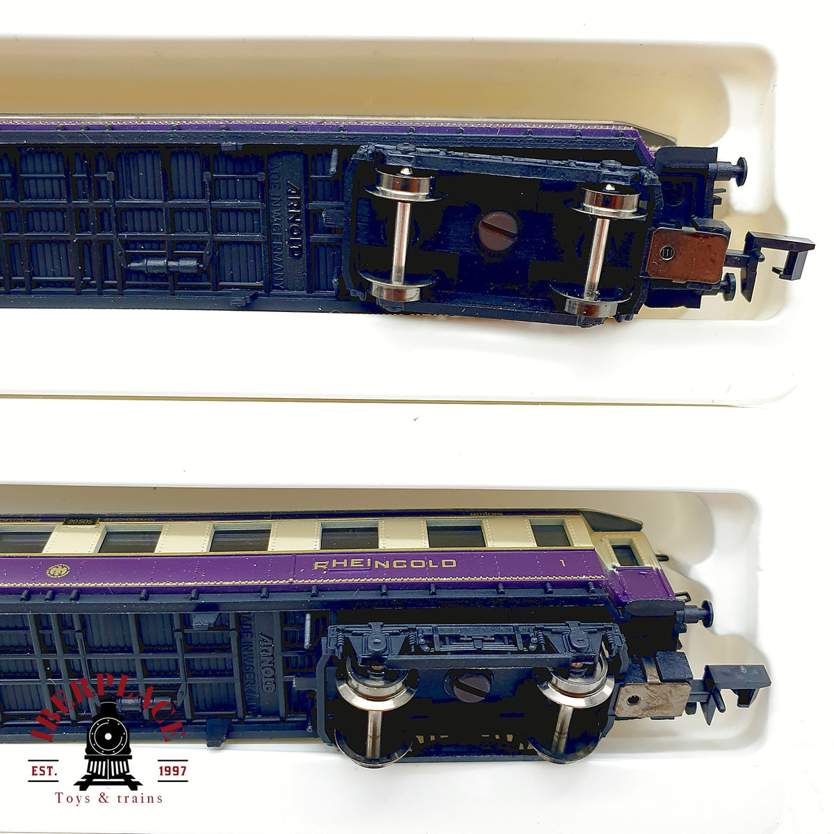 ♻️ Arnold 5801 5802 5803 Set 5x vagones Rheingold DRG Ep II escala N 1:160