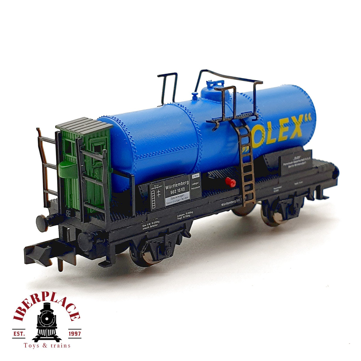 ♻️ Arnold 4524 Vagon Cisterna OLEX con Garita K.W.St.E. Ep I  escala N 1:160