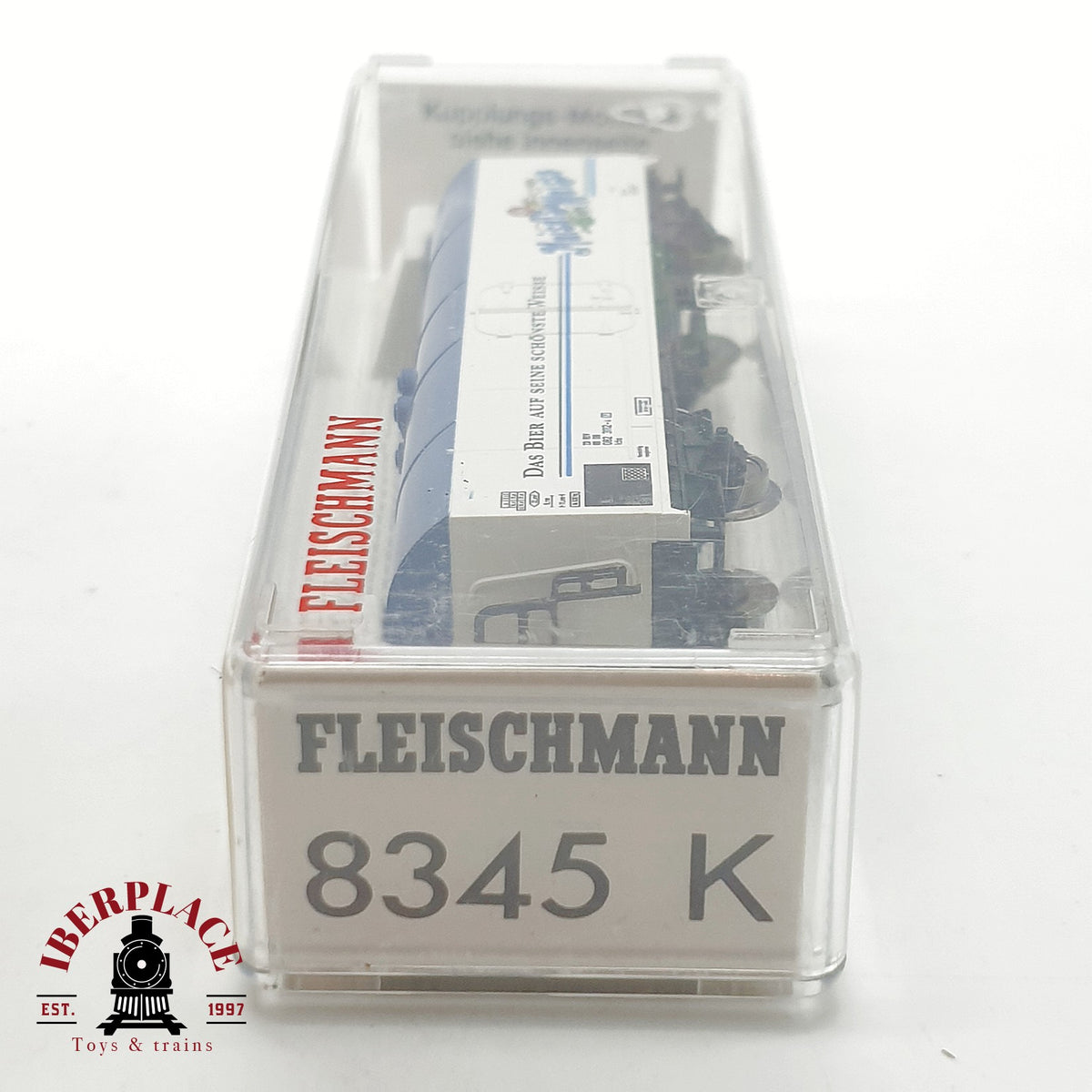 ♻️Fleischmann 8345 K Vagon cervecero Maisels Weisse DB Ep IV escala N 1:160
