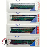 ♻️ Arnold 5804 5805 5806 Set 4x vagones pasajeros 4 ejes DB Ep III N 1:160