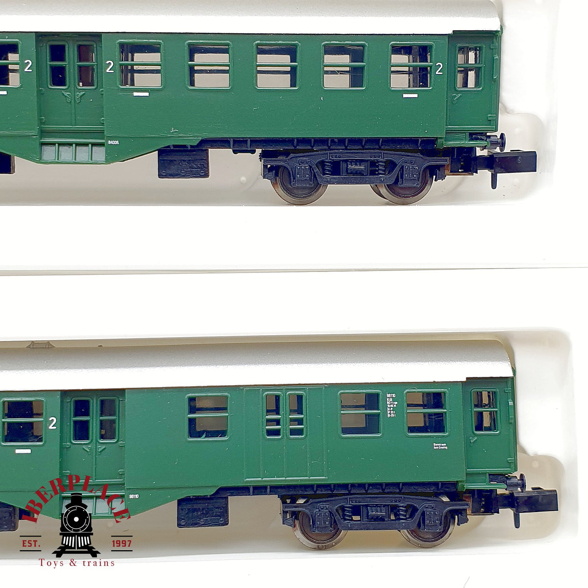 ♻️ Arnold 5804 5805 5806 Set 4x vagones pasajeros 4 ejes DB Ep III N 1:160