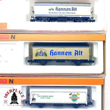♻️ Arnold 6x Vagones Cervezeros Schultheiss Hannen Ayinger DB Ep IV escala N 1:160