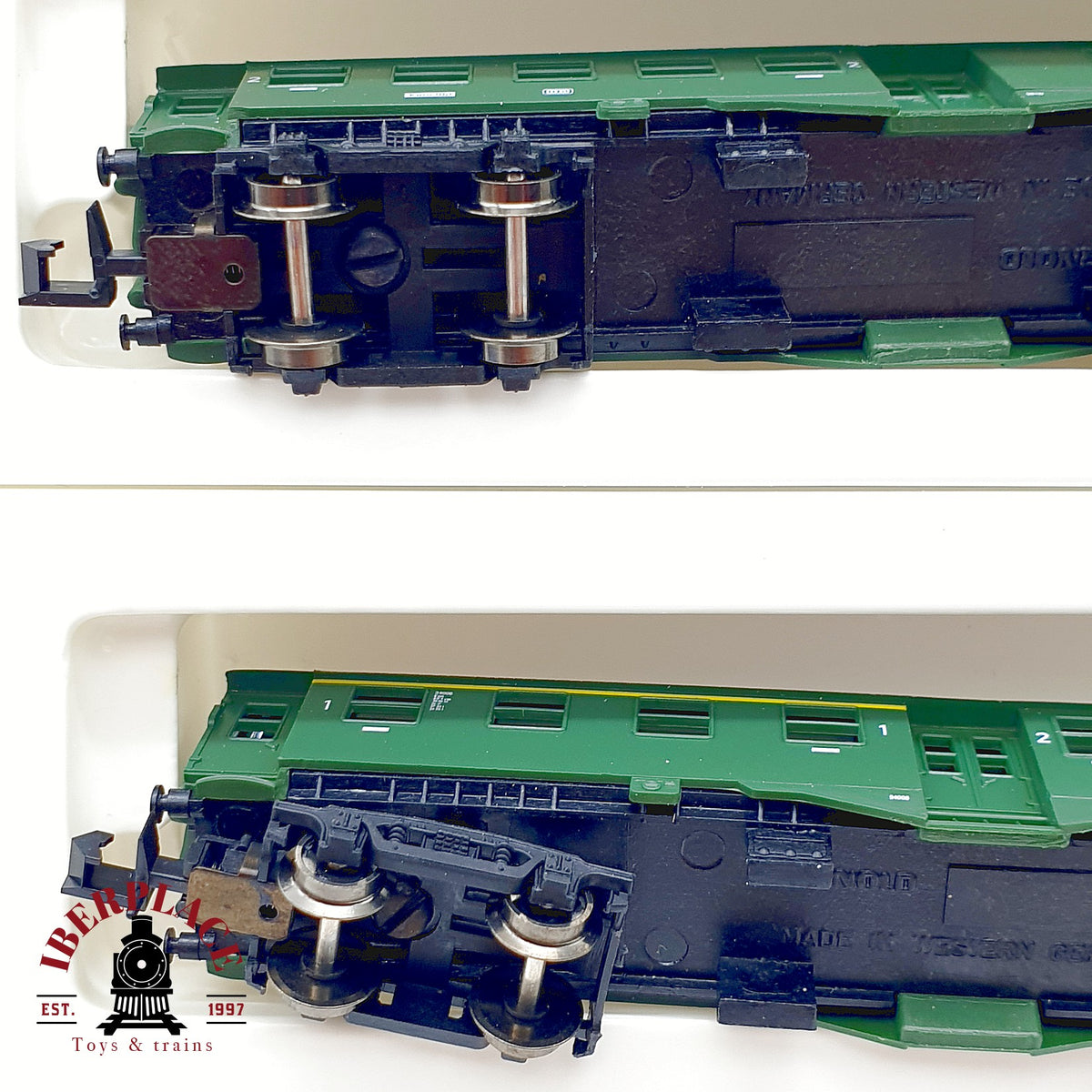 ♻️ Arnold 5804 5805 5806 Set 4x vagones pasajeros 4 ejes DB Ep III N 1:160