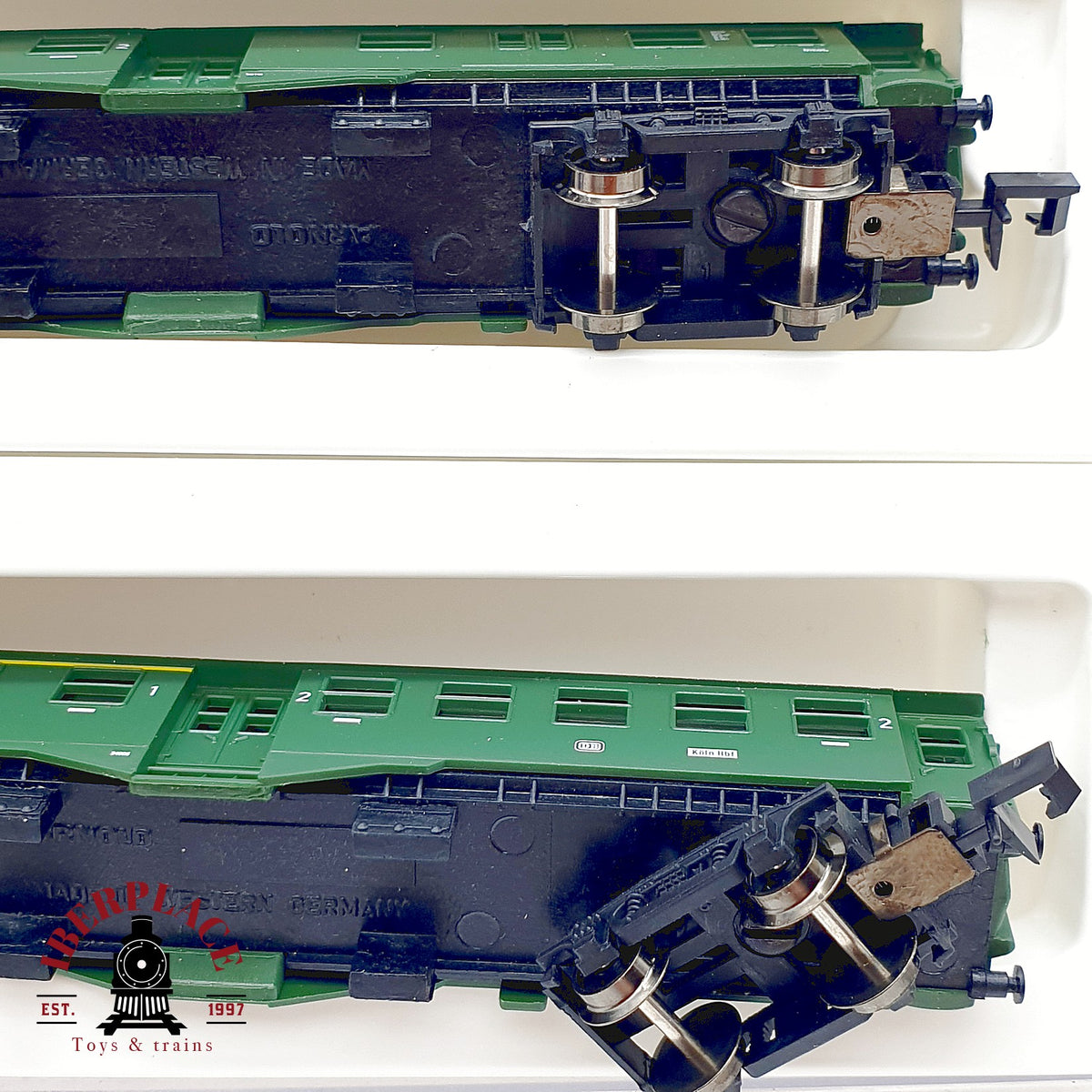 ♻️ Arnold 5804 5805 5806 Set 4x vagones pasajeros 4 ejes DB Ep III N 1:160