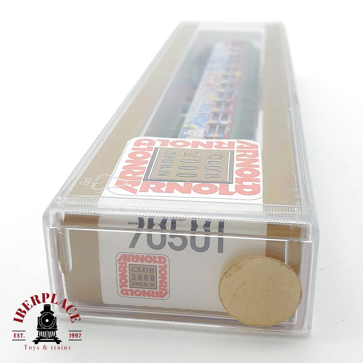 ♻️ Arnold 70501 Coche Pasajeros Grafiti Laurel Hardy DB Ep V escala N 1:160 2/3