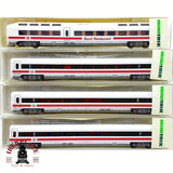 ♻️ Minitrix 13358 13359 13368 13369 Set 4x vagones ICE BordRestaurant DB Ep V N 1:160