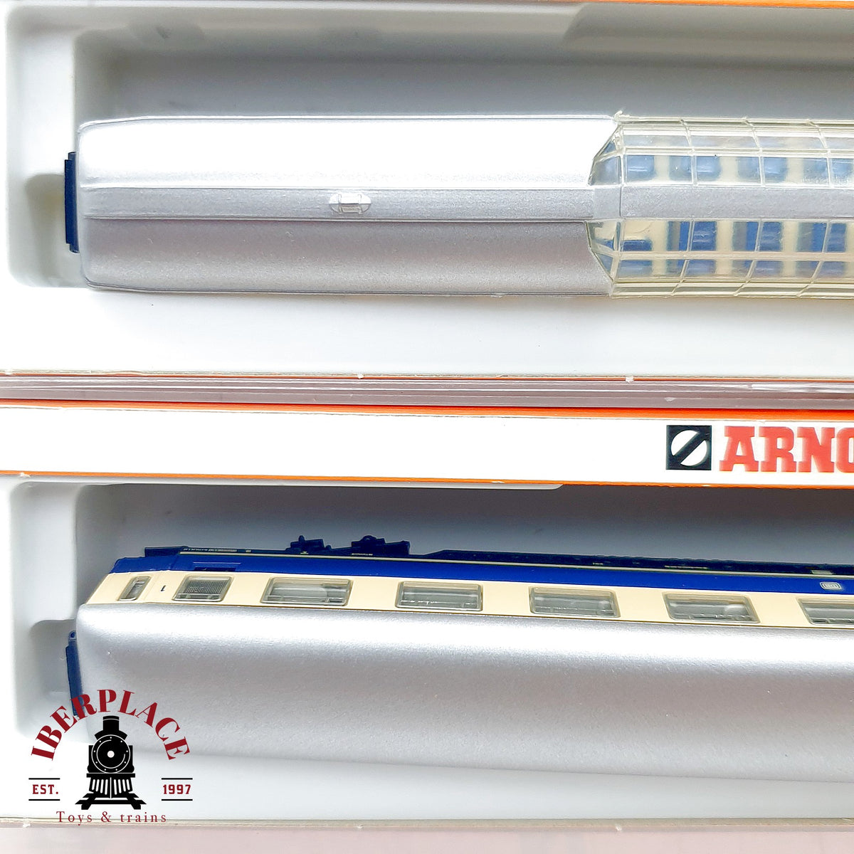 ♻️ Arnold 3860 3862 Set 2x vagones Rheingold Panorama 1a clase DB Ep III escala N 1:160