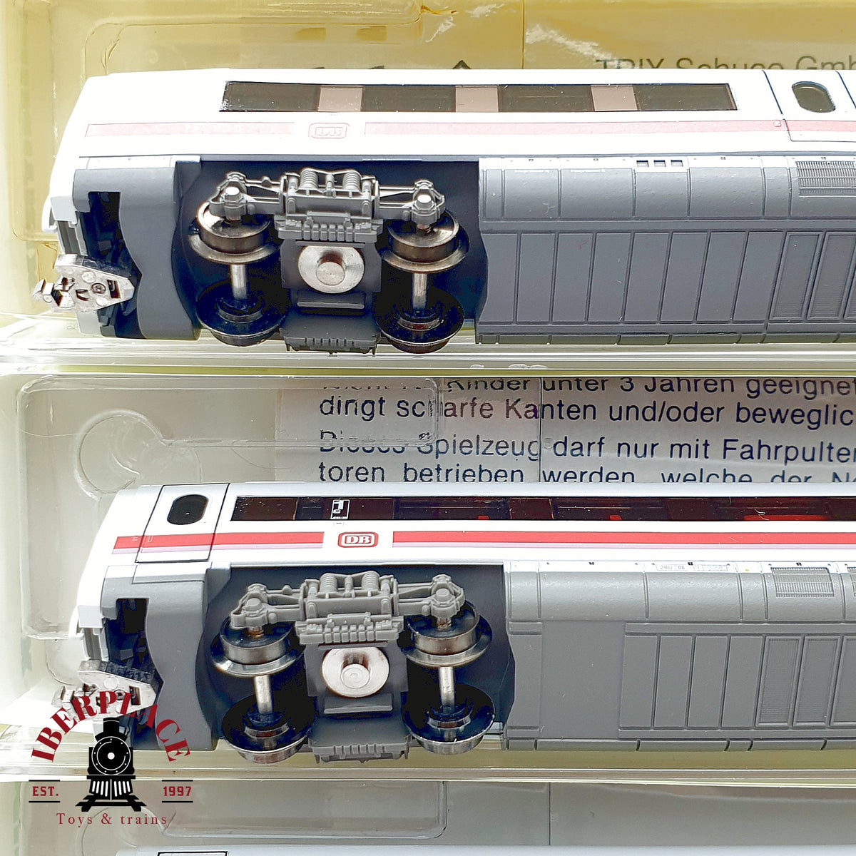 ♻️ Minitrix 13358 13359 13368 13369 Set 4x vagones ICE BordRestaurant DB Ep V N 1:160