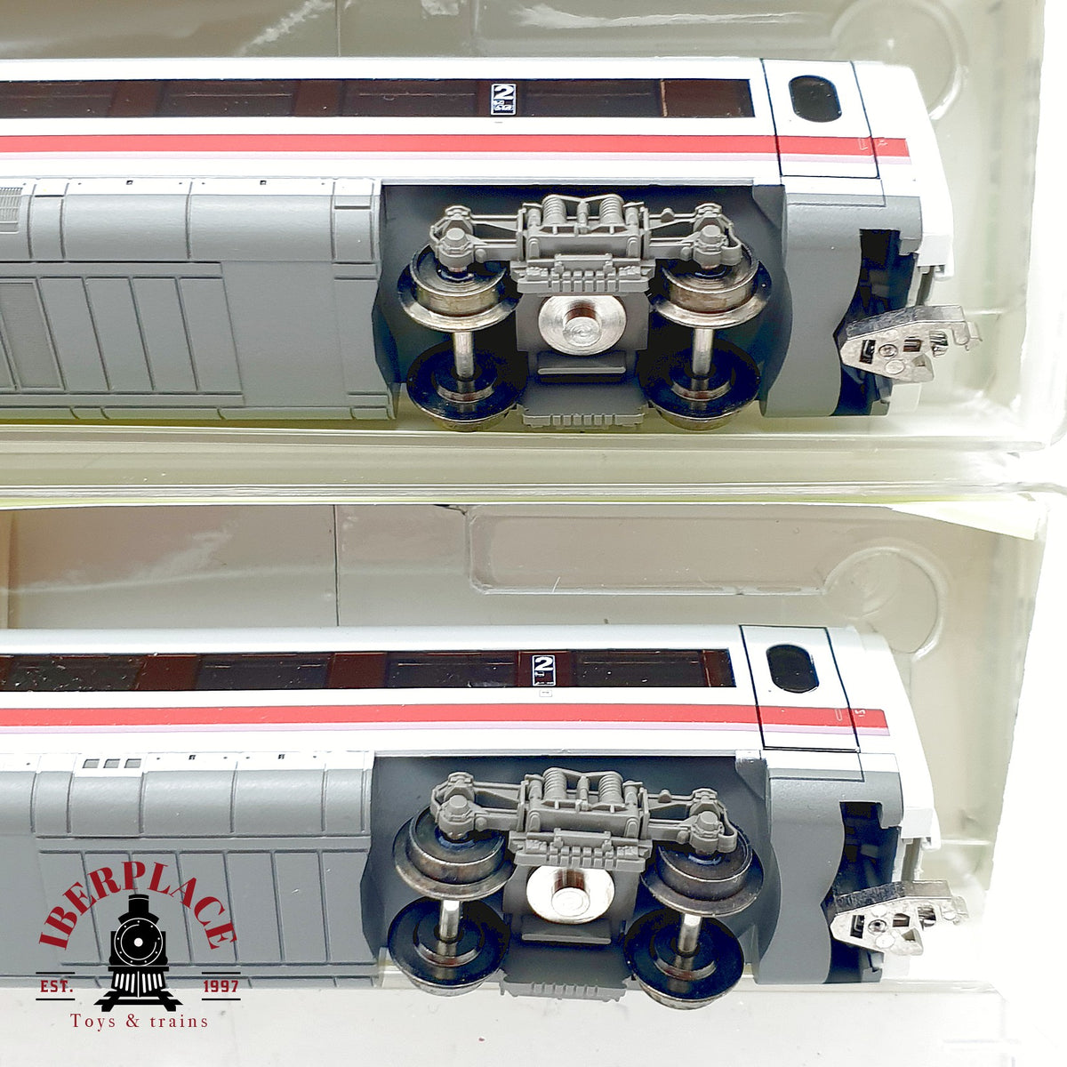 ♻️ Minitrix 13358 13359 13368 13369 Set 4x vagones ICE BordRestaurant DB Ep V N 1:160