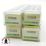♻️ Minitrix 13358 13359 13368 13369 Set 4x vagones ICE BordRestaurant DB Ep V N 1:160
