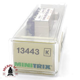 ♻️ Minitrix 13443K Vagon Cervezero Radeberger con Garita K Saechs Sts E B Ep I escala N 1:160