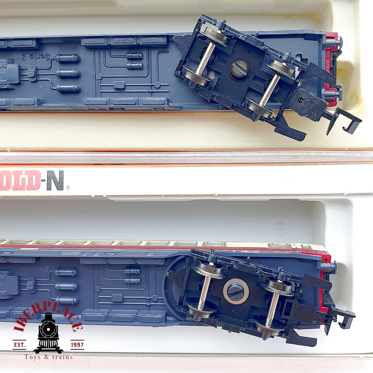 ♻️ Arnold 3280 3810 Set 2x vagones TEE InterCity 1a clase DB Ep IV escala N 1:160