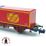 ♻️ Minitrix 13824 vagon Portacontenedores Scholler Haeberlein DB Ep V escala N 1:160